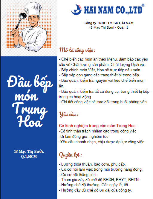 lĩnh vực hoạt động